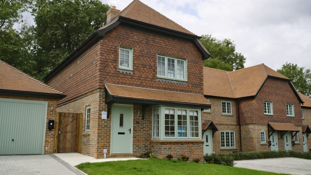 Croudace Homes exterior of new home